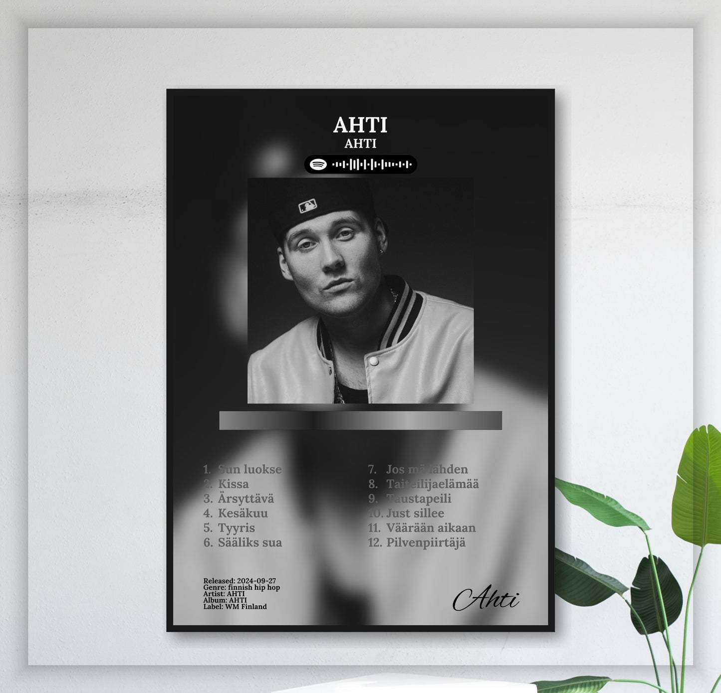 Ahti - Wall Mockup