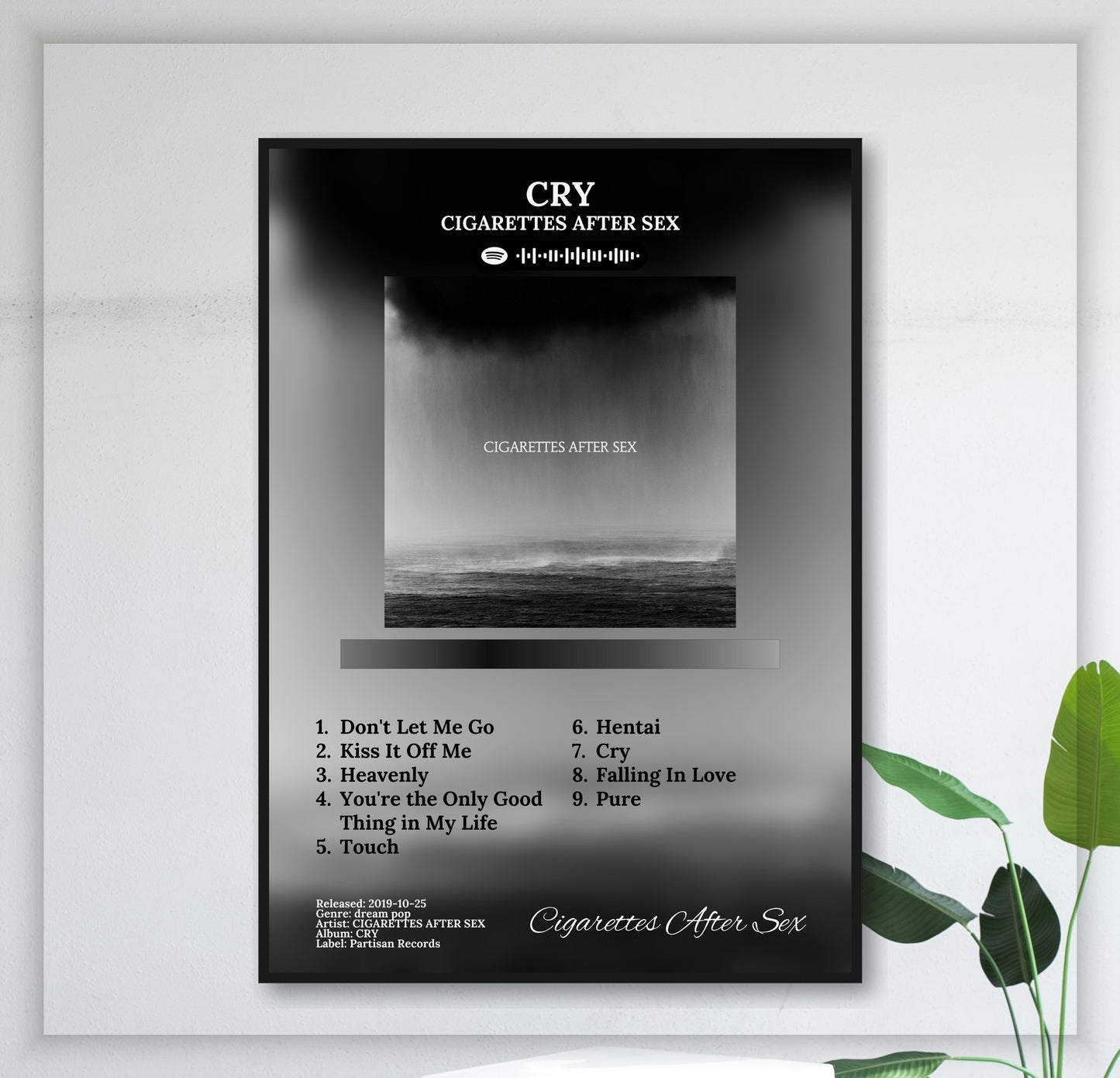 Cry - Wall Mockup
