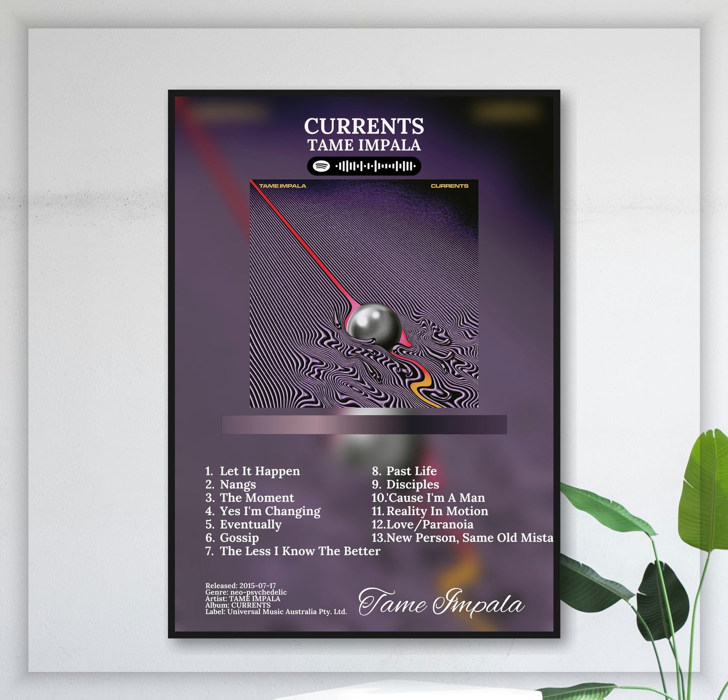 Currents - Wall Mockup