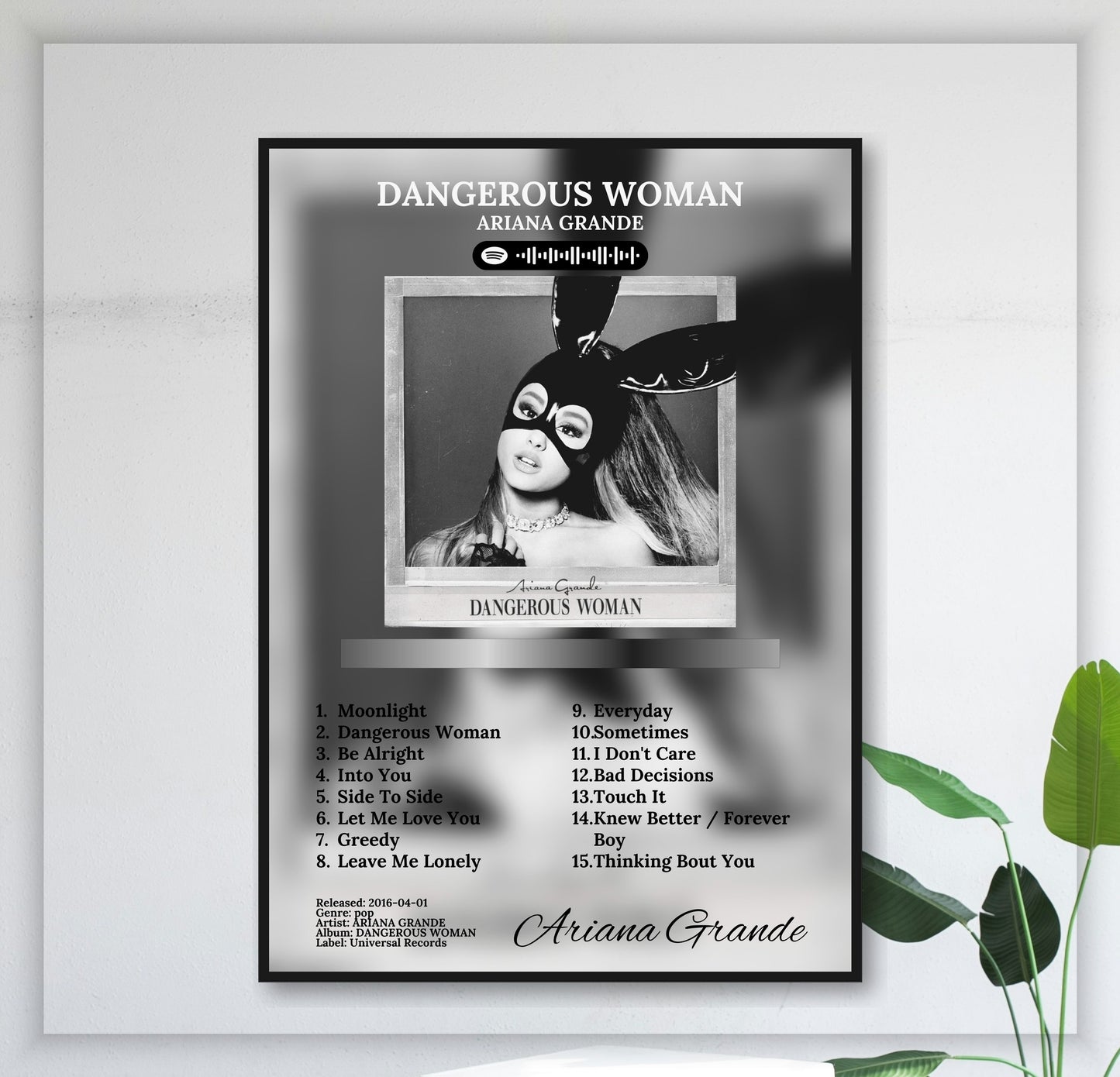 Dangerous - Wall Mockup