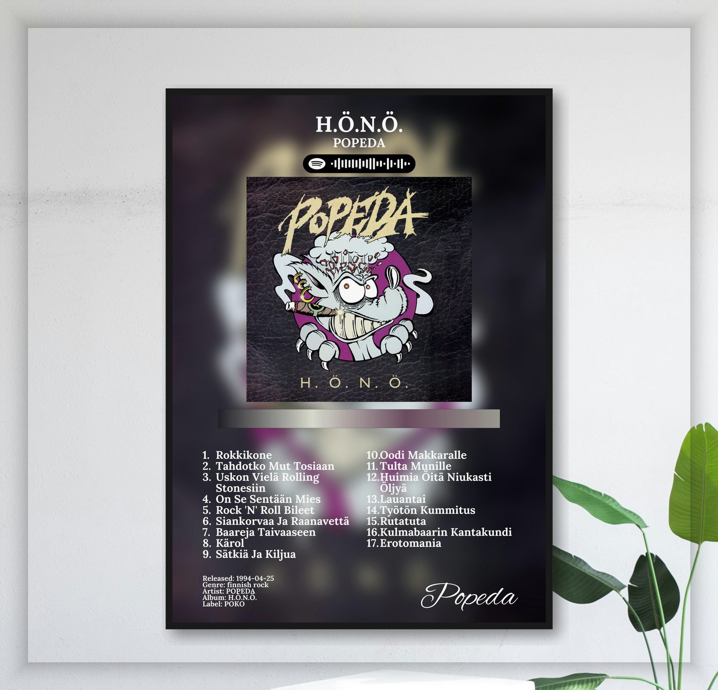 Hönö - Wall Mockup