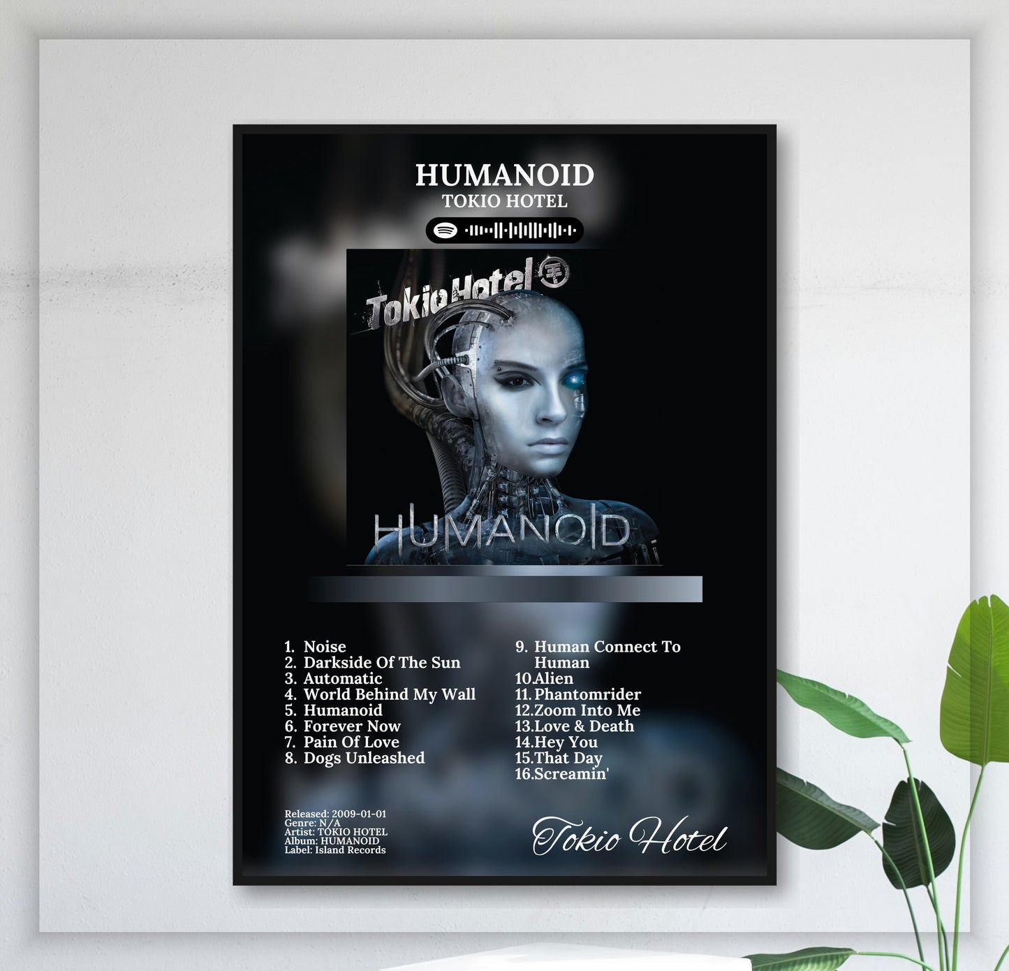 Humanoid - Wall Mockup