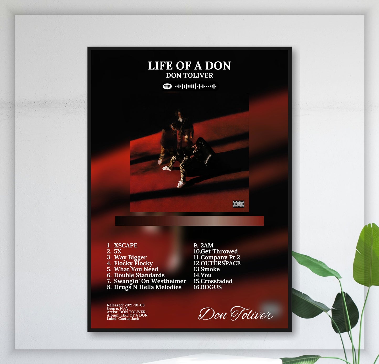 Life Of A Don - Wall Mockup