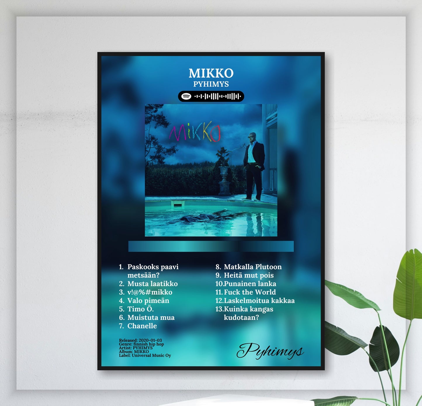 Mikko - Wall Mockup