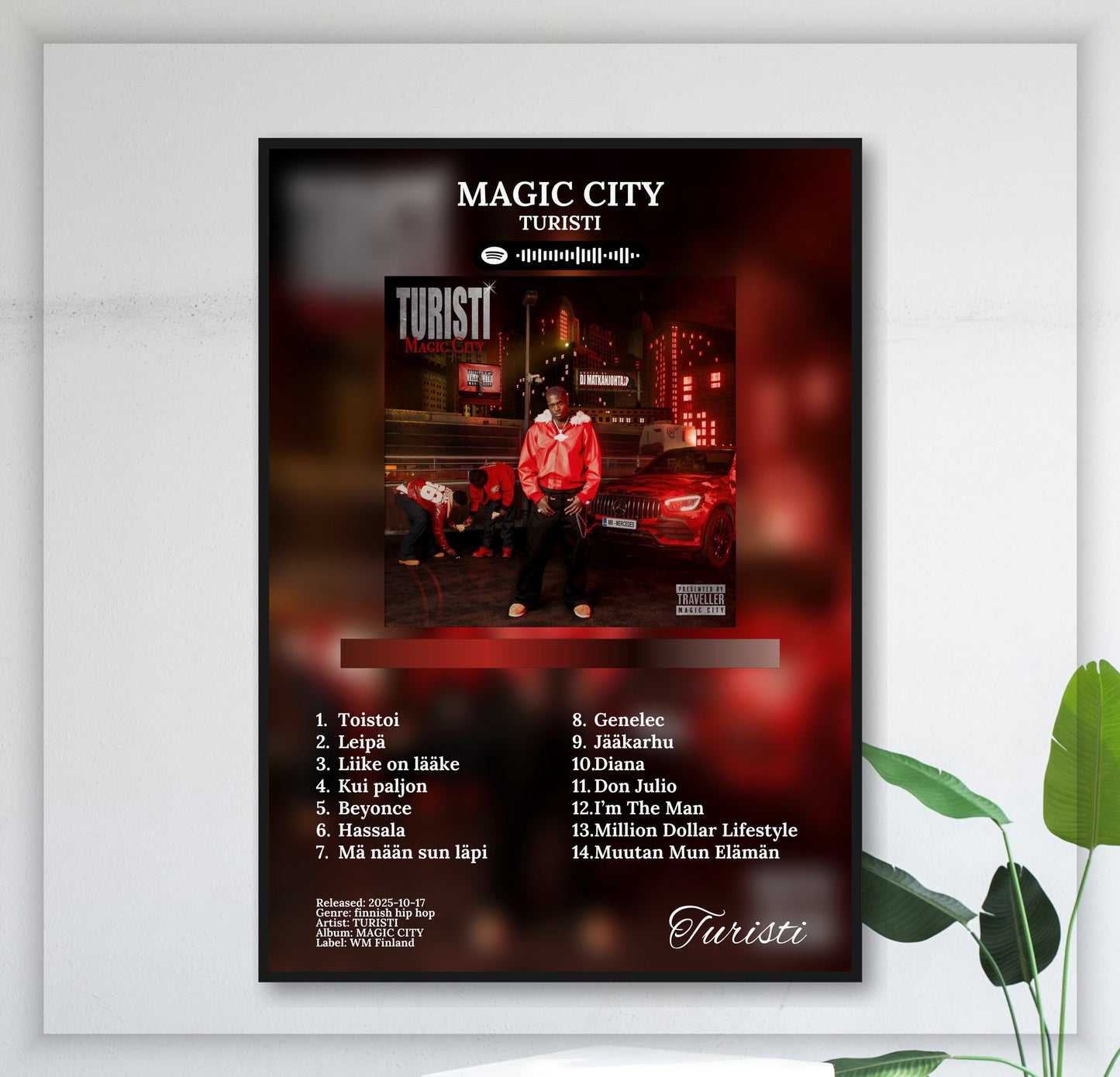 Magic City - Wall Mockup