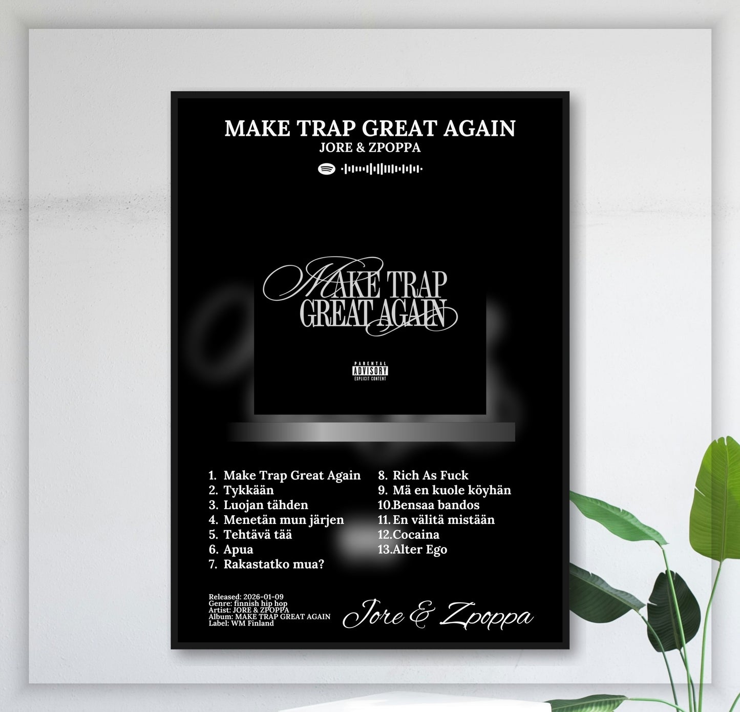 Make Trap Great Again - Wall Mockup