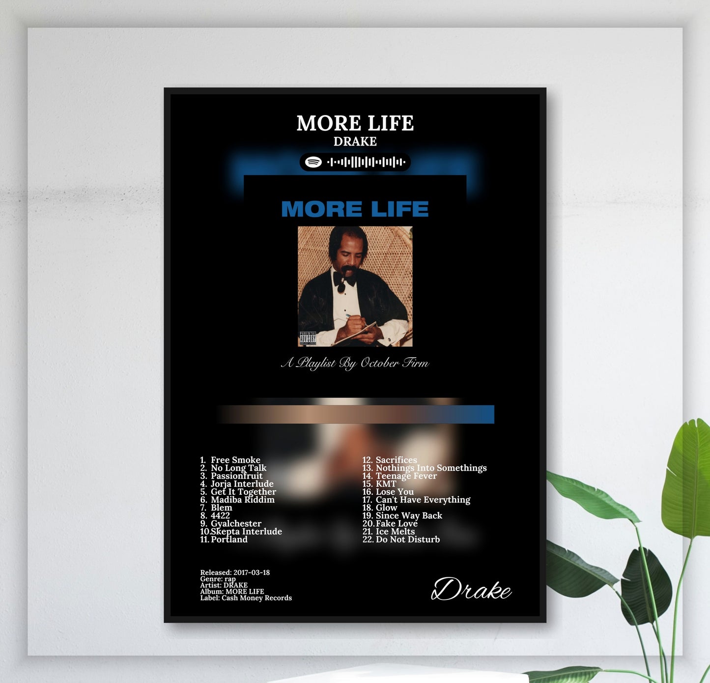More Life - Wall Mockup