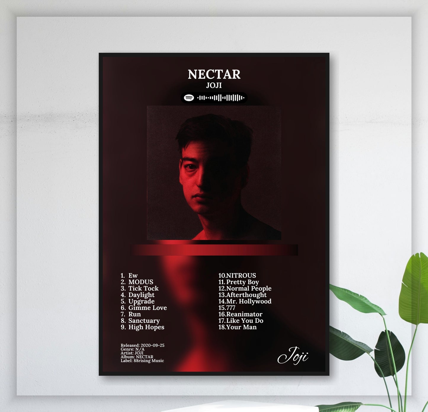 Nectar - Wall Mockup