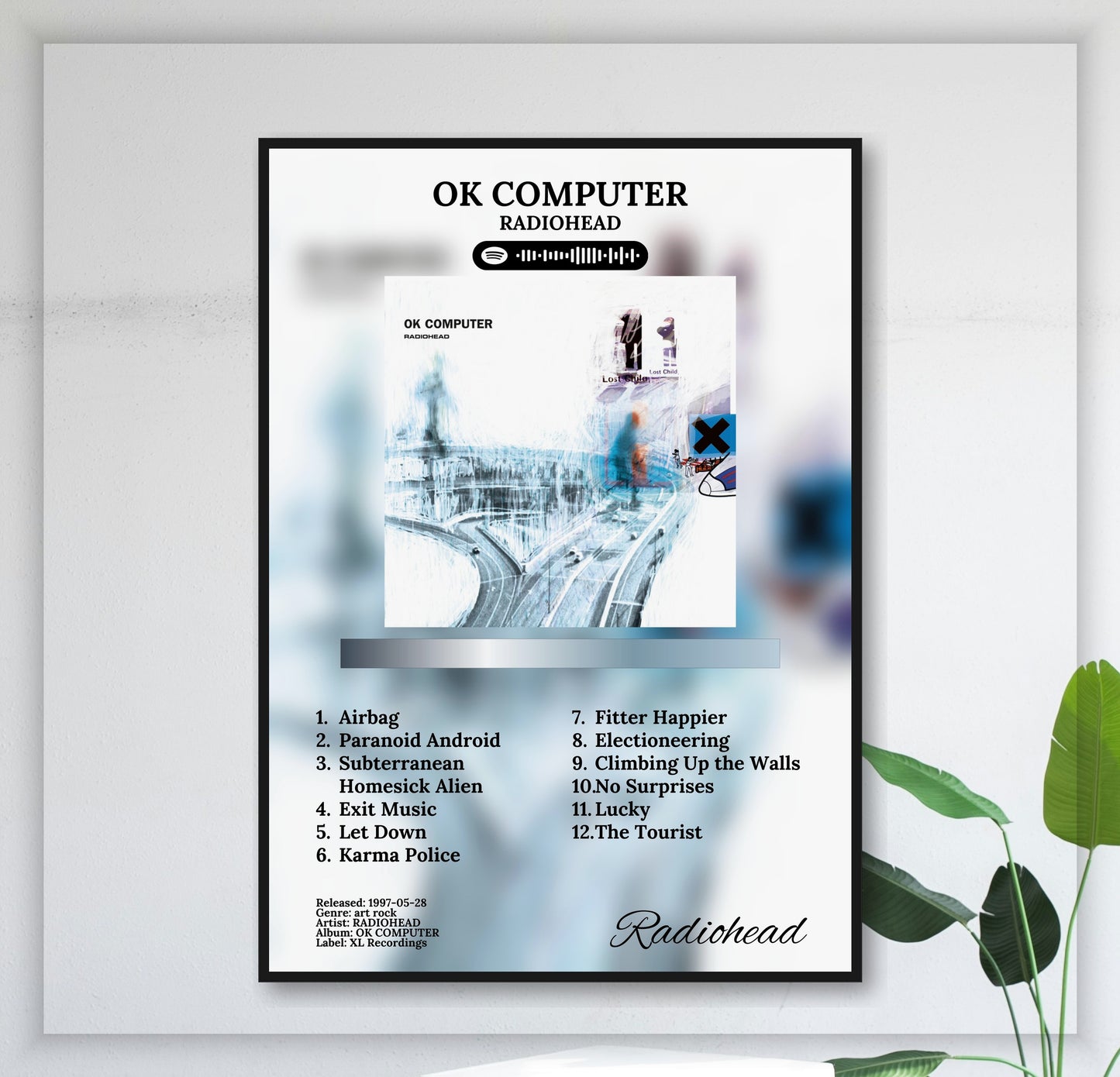 Ok Computer - Wall Mockup