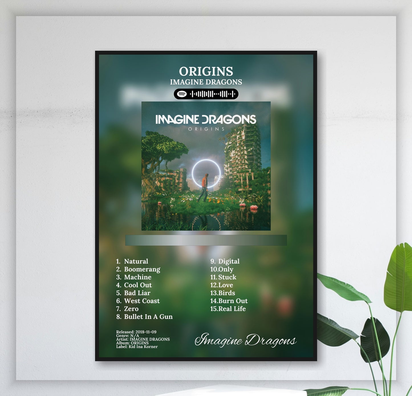 Origins - Wall Mockup