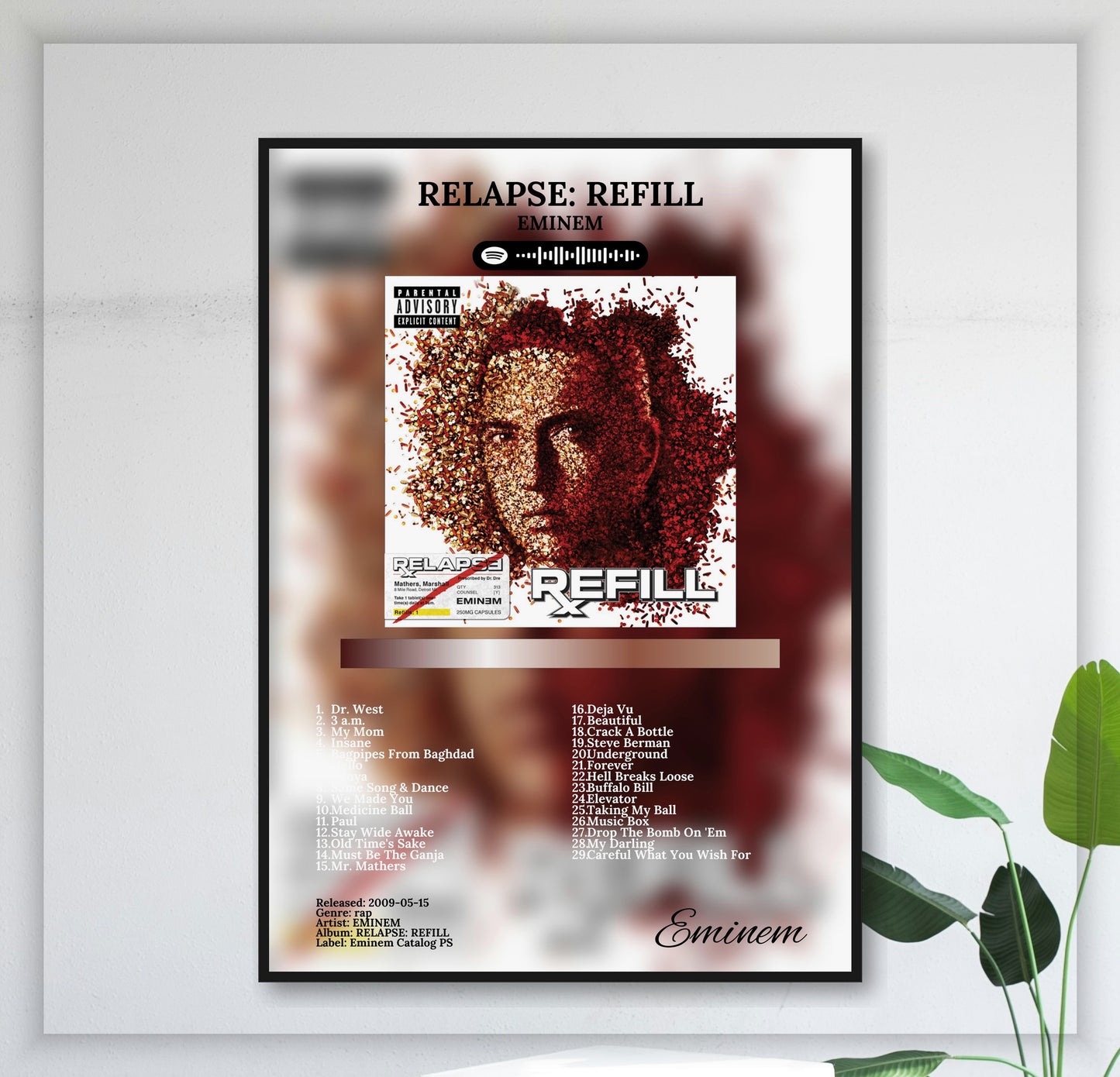 Relapse:Refill - Wall Mockup