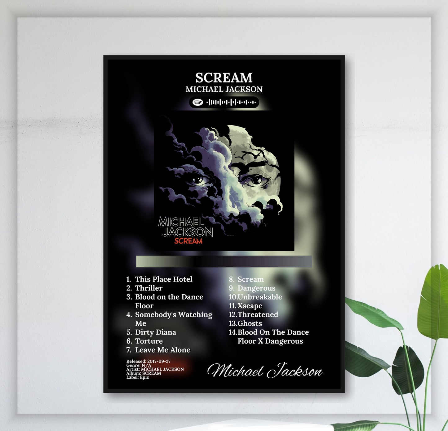 Scream - Wall Mockup