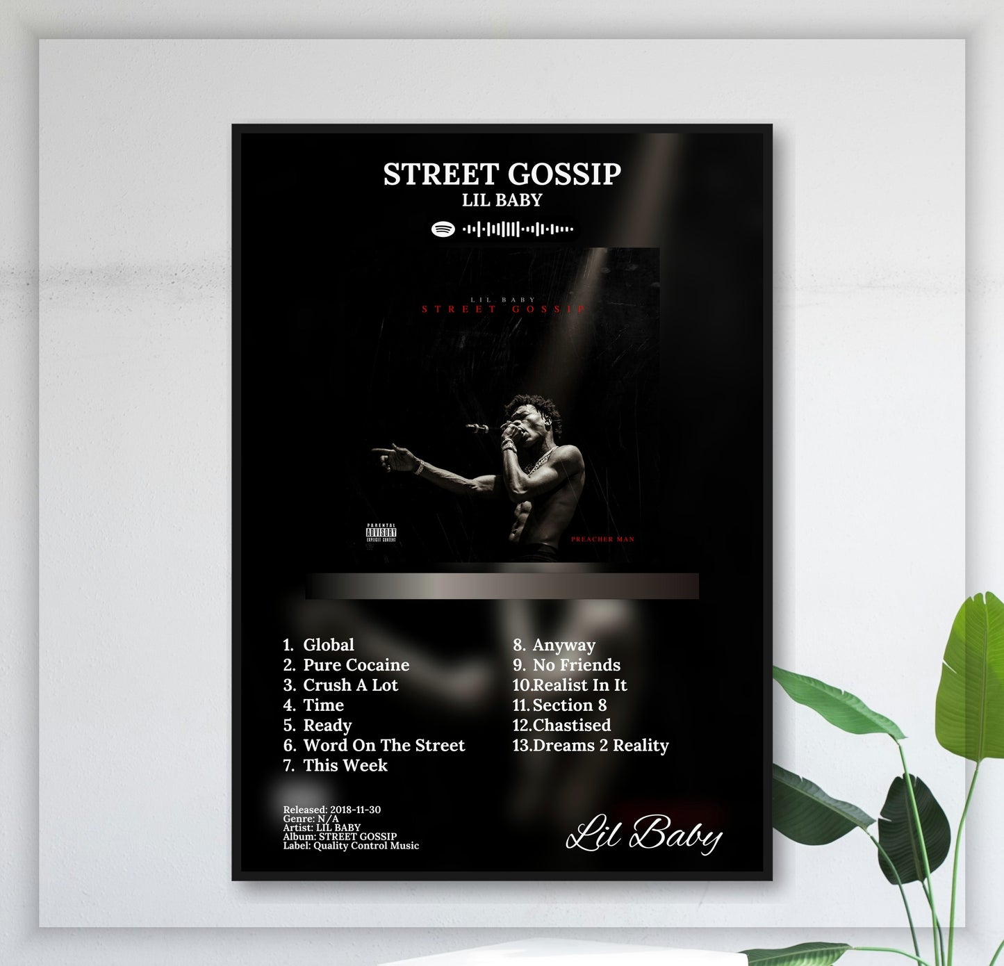 Street Gossip - Wall Mockup