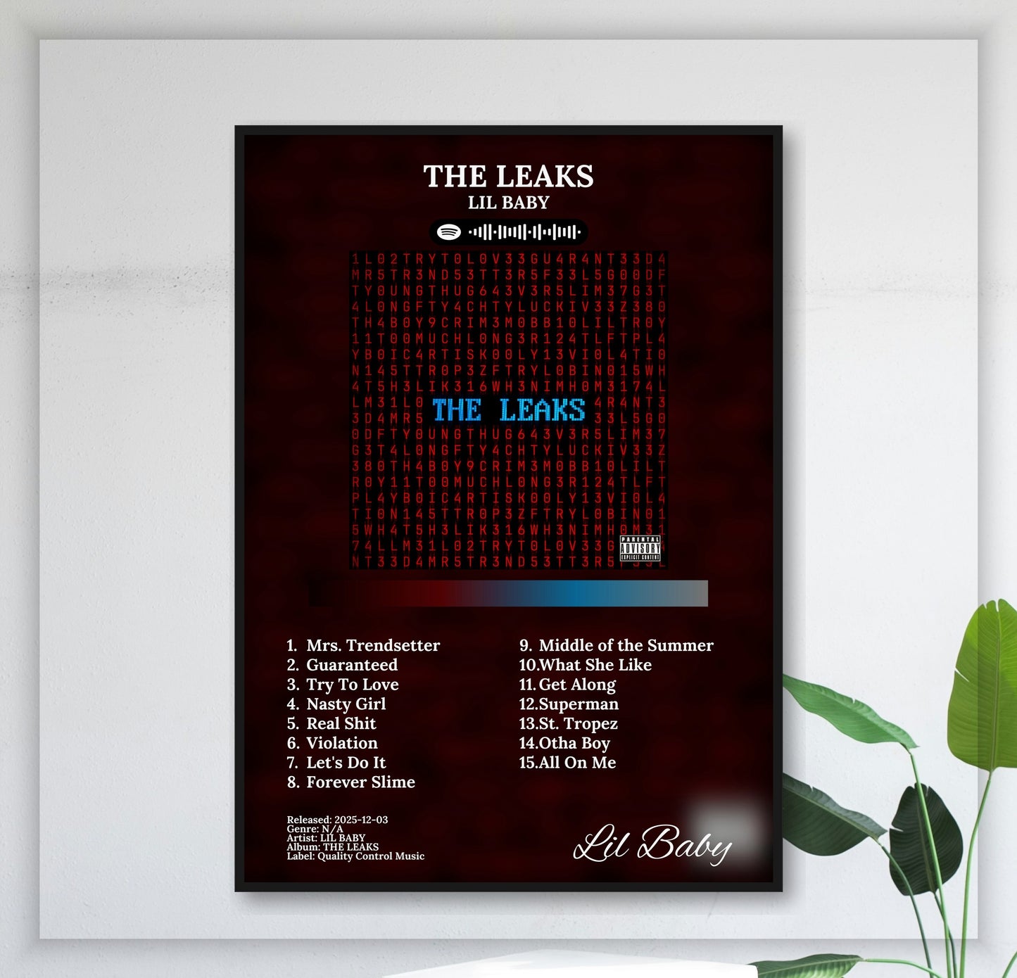 The Leaks - Wall Mockup