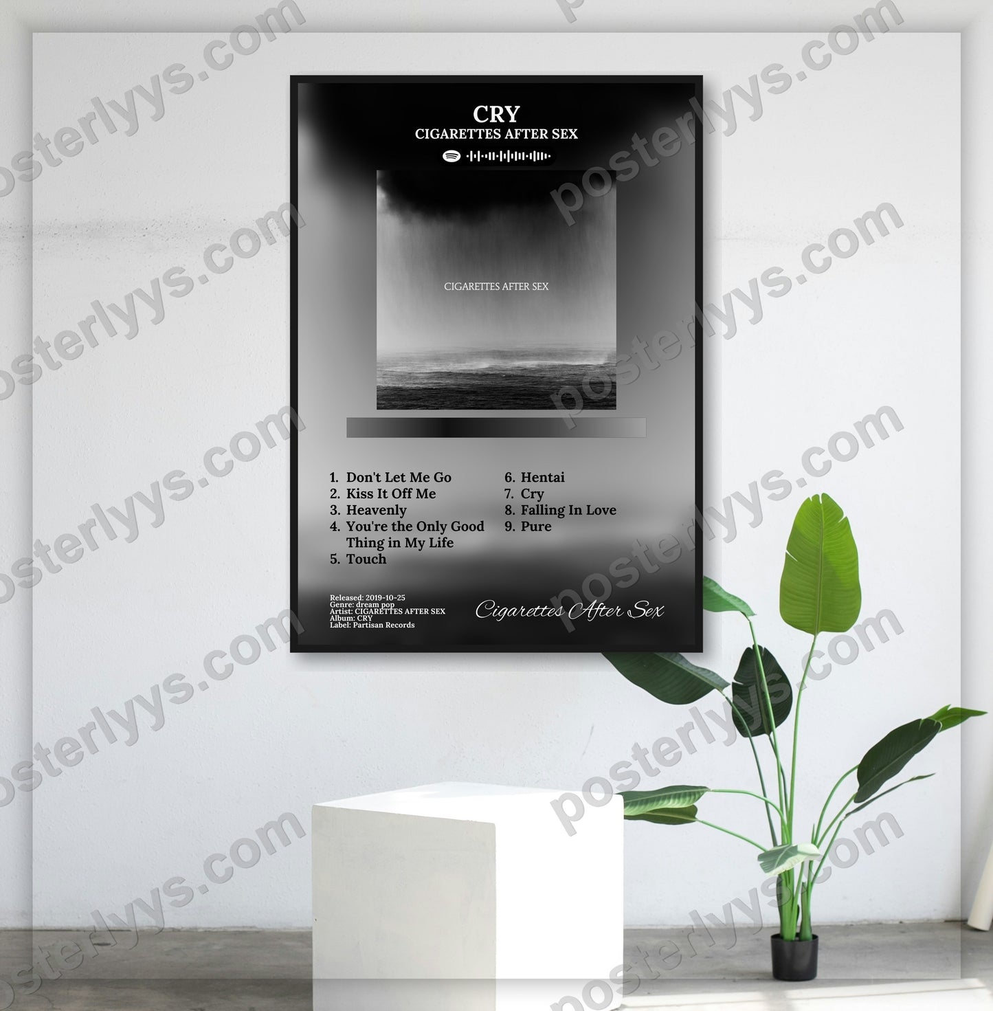 Cry - Wall Mockup