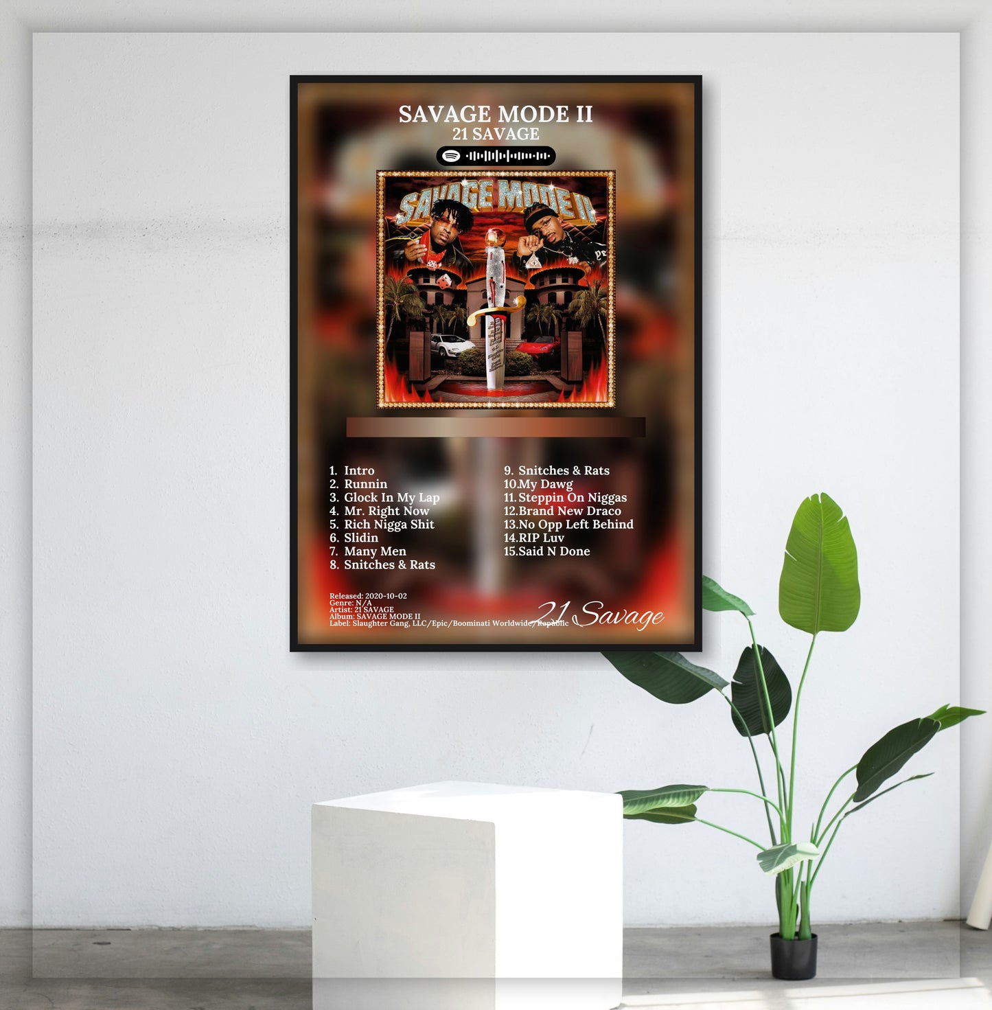 Savage Mode 2 - Wall Mockup