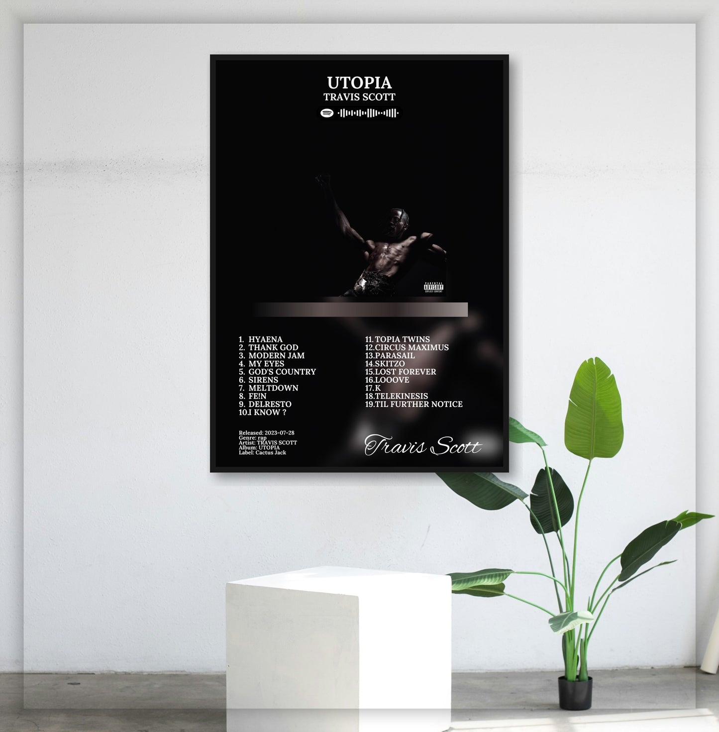 Utopia - Wall Mockup