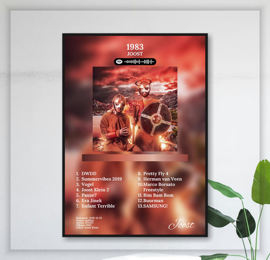 1983 - Wall Mockup