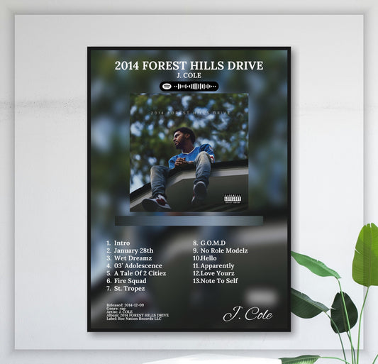 2014 Forest Hills Drive - Wall Mockup