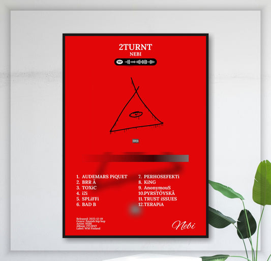 2Turnt - Wall Mockup