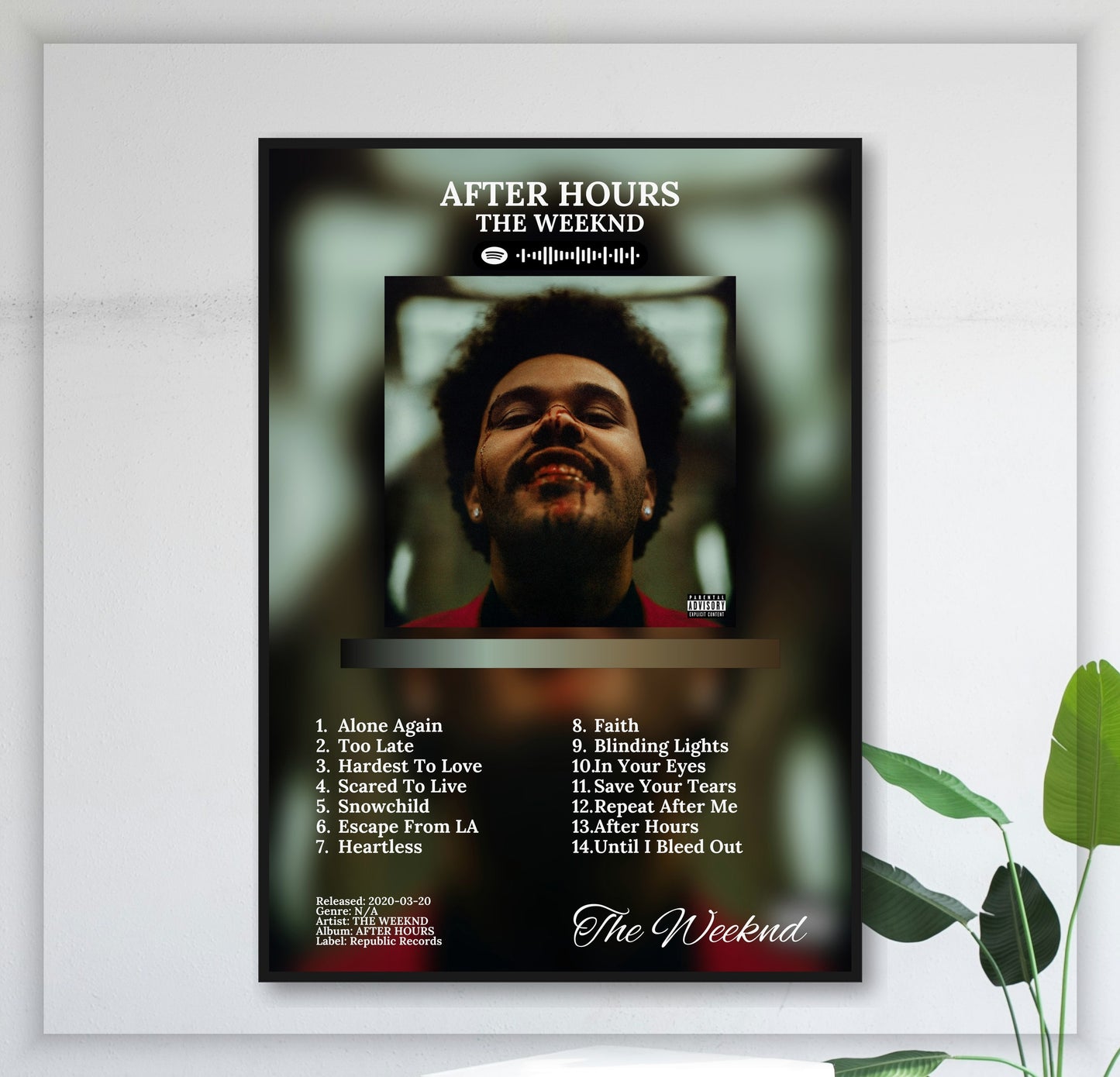 After Hours - Wall Mockup