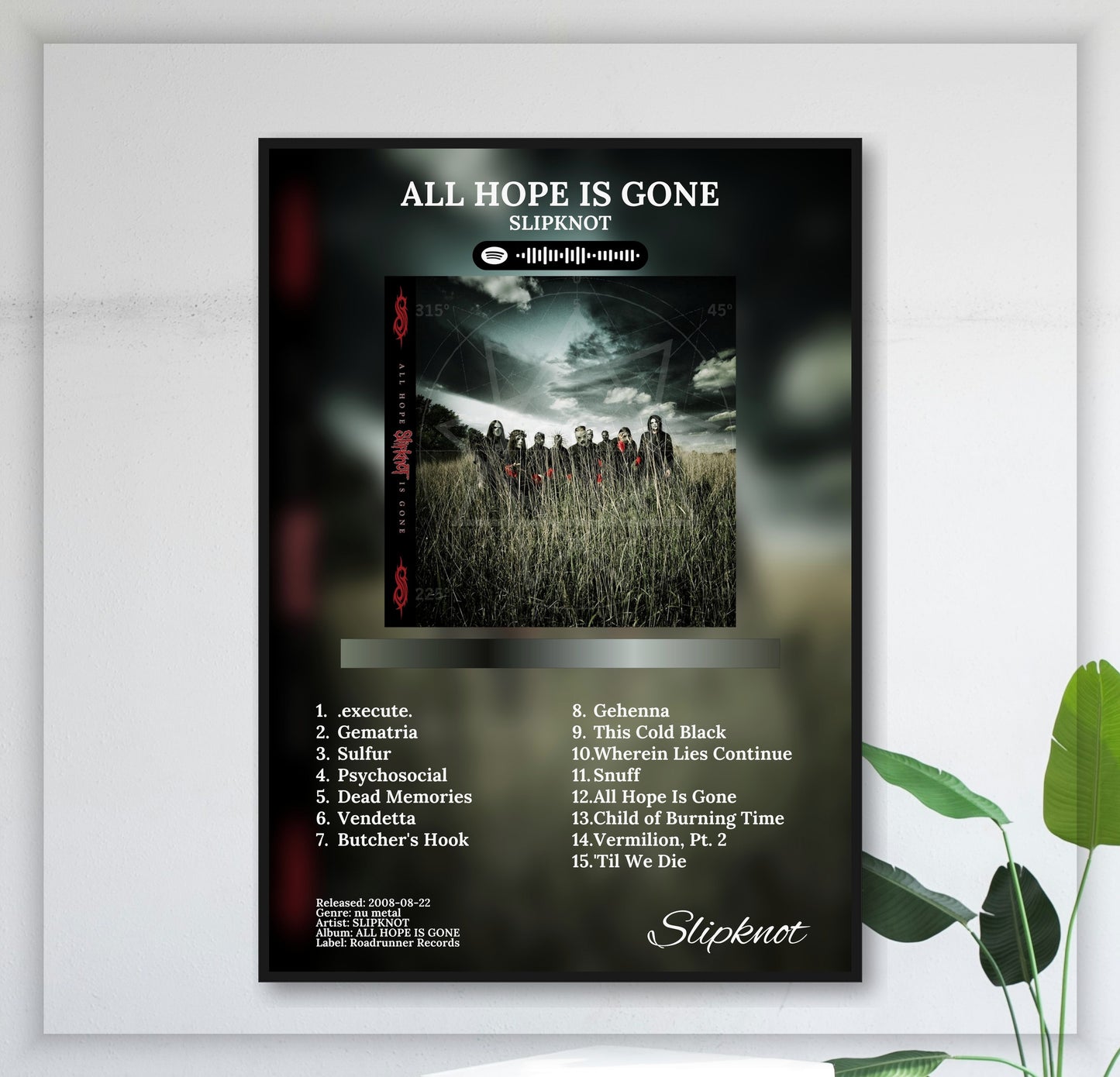 Hope - Wall Mockup