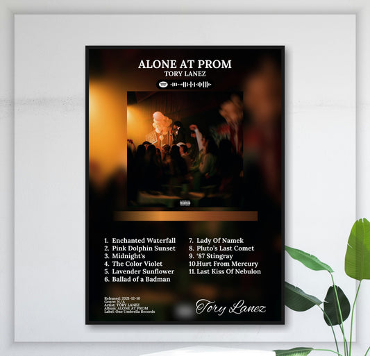 Alone At Prom - Wall Mockup