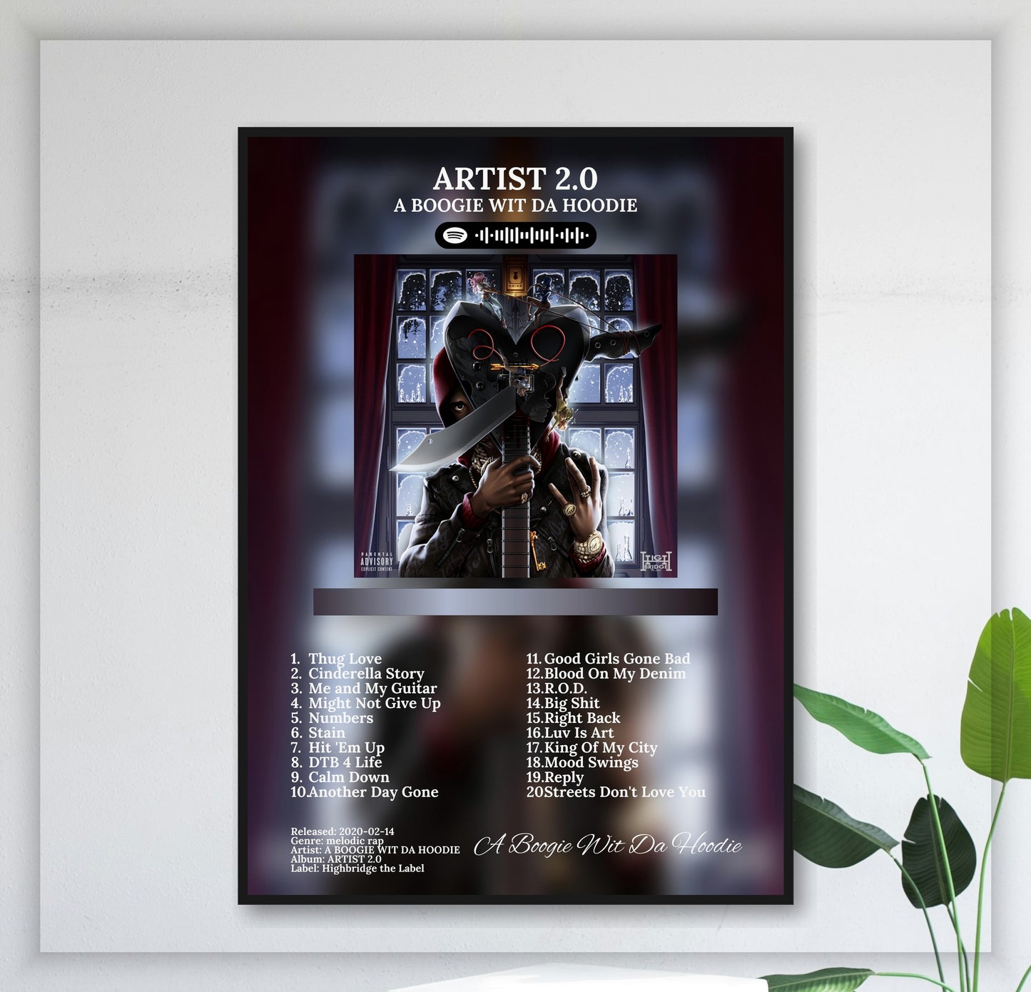 Artist 2.0 - Wall Mockup