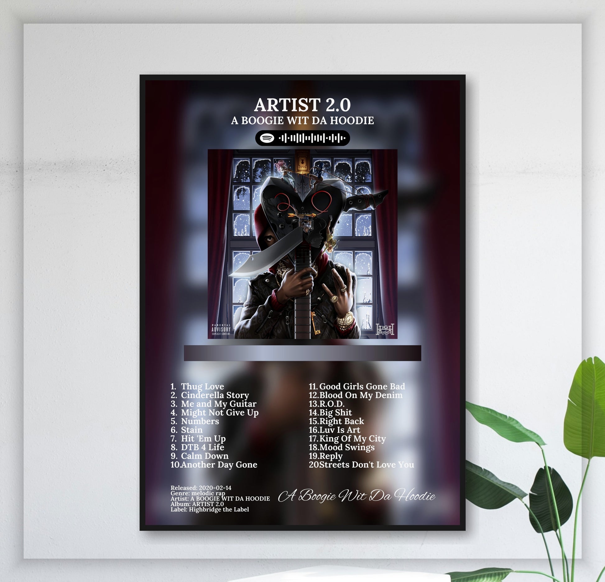 Artist 2.0 - Wall Mockup
