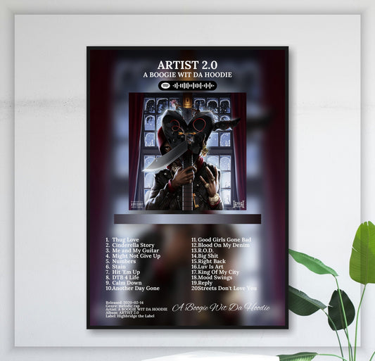 Artist 2.0 - Wall Mockup