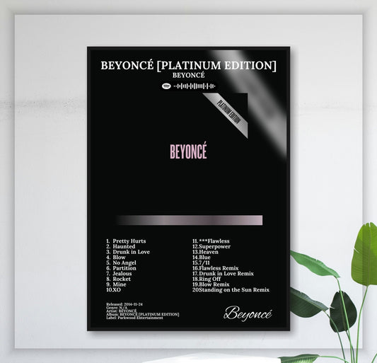 Beyoncé - Wall Mockup