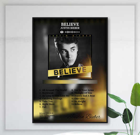 Believe - Wall Mockup