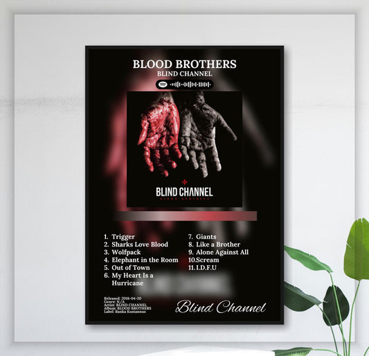 Blood Brothers - Wall Mockup
