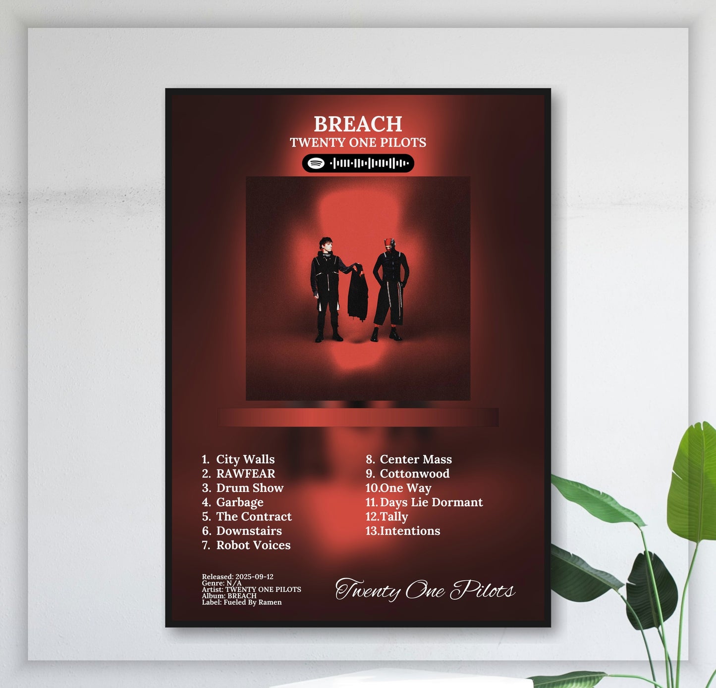 Breach - Wall Mockup