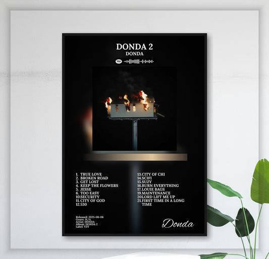 Donda - Wall Mockup