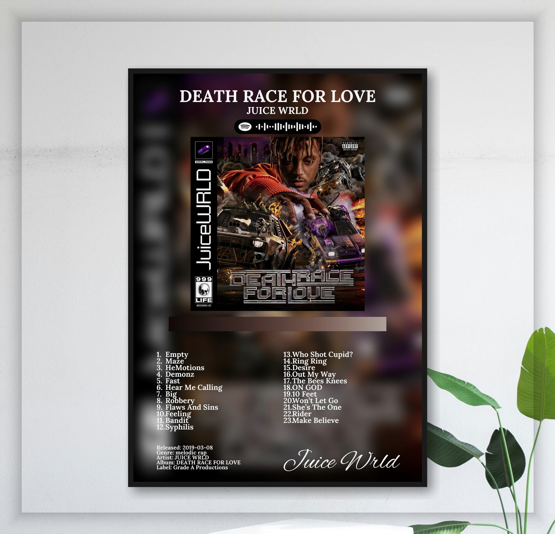 Death Race For Love - Wall Mockup