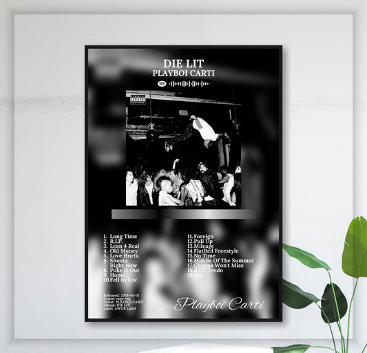 Die Lit - Wall Mockup