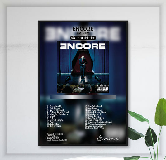 Encore - Wall Mockup