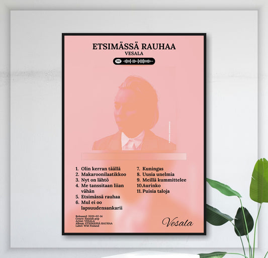 Etsimässä Rauhaa - Wall Mockup