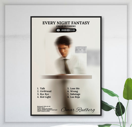 Every Night Fantasy - Wall Mockup