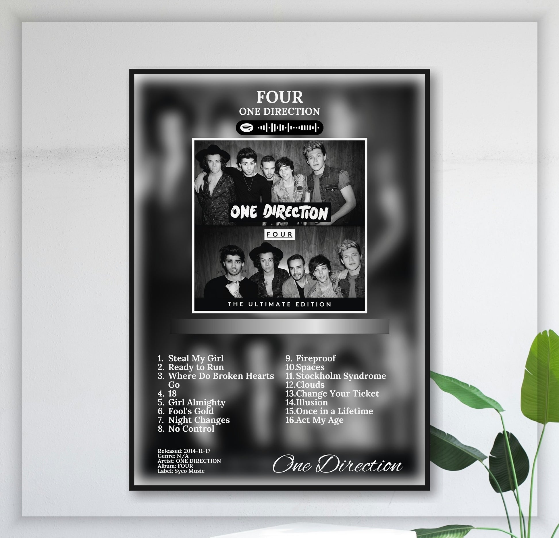 Four - Wall Mockup
