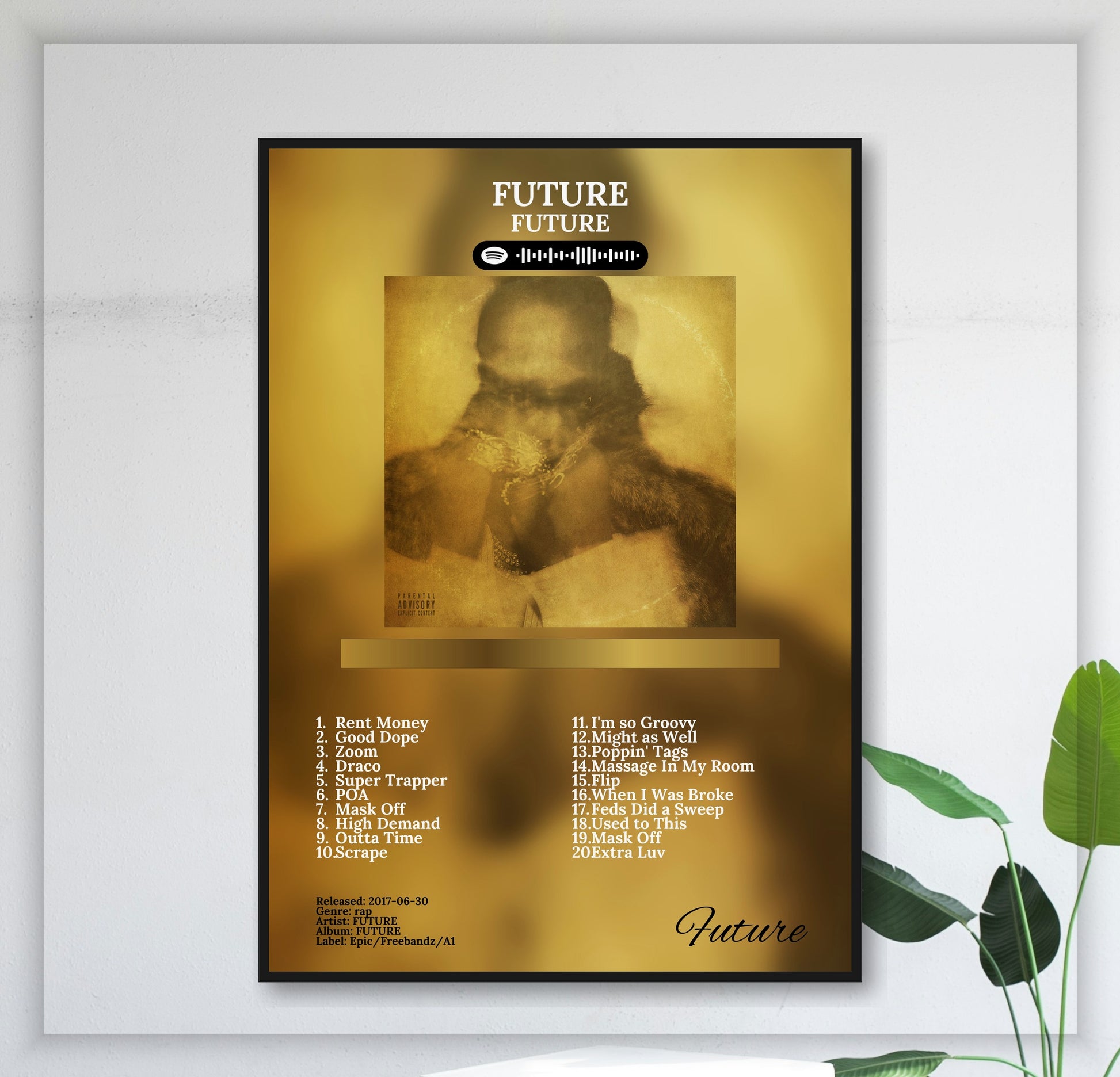 Future - Wall Mockup
