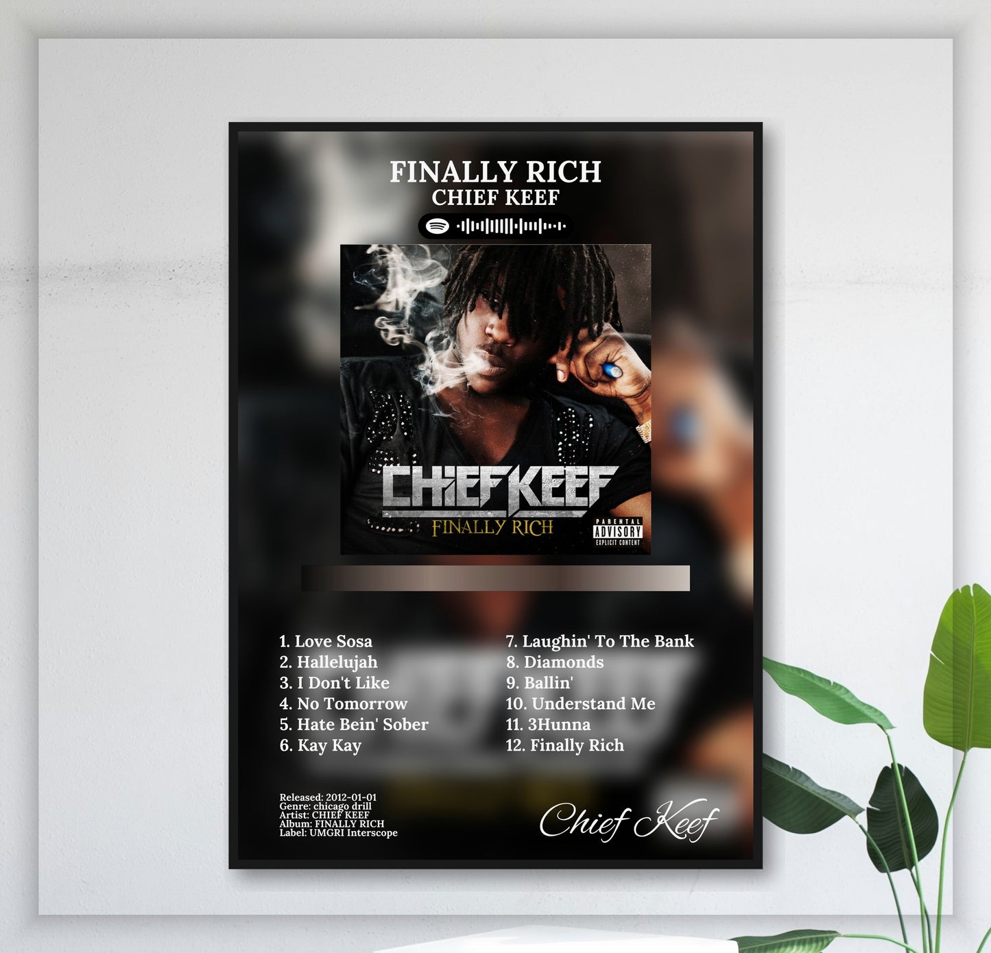 Finally Rich - Wall Mockup