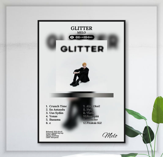 Glitter - Wall Mockup