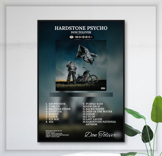 Hardstone Psycho - Wall Mockup