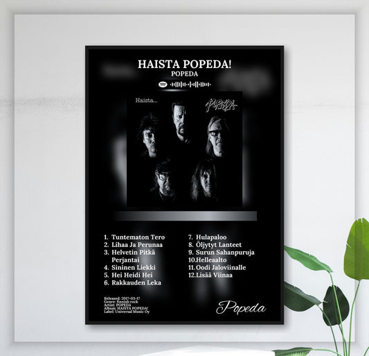 Haista Popeda! - Wall Mockup