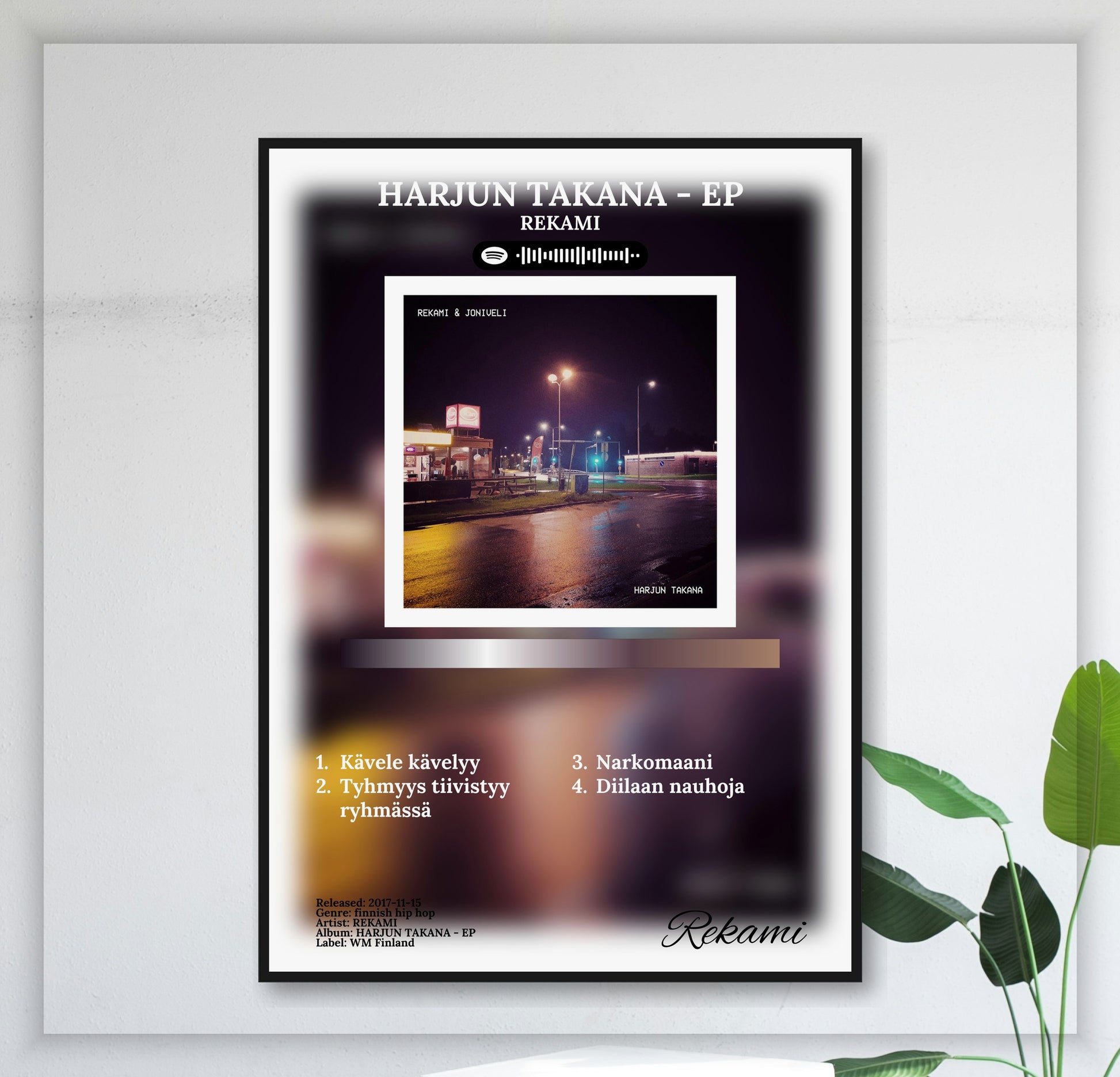 Harjun Takana - Wall Mockup