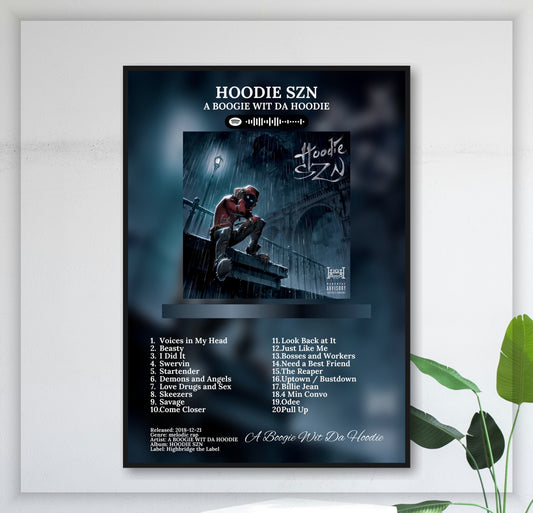 Hoodie Szn - Wall Mockup