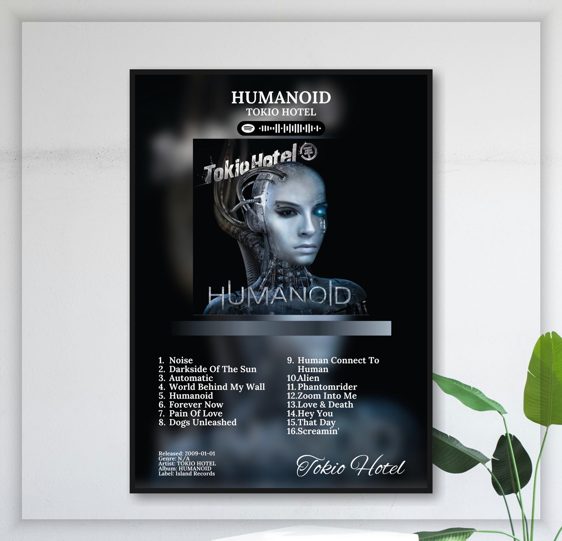 Humanoid - Wall Mockup