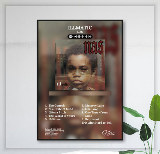 Illmatic - Wall Mockup